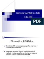 Servidor AS/400 de IBM - OS/400