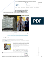 Governo Dilma ‘Doa’ 625 Toneladas de Feijão Do Estoque Público Brasileiro Para Cuba _ Pensa Brasil