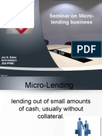 Micro-Lending Business