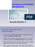 Security Markets - 2