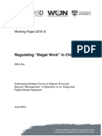 Regulating “Illegal Work” in China