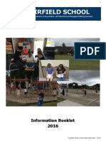 Information Booklet 2016