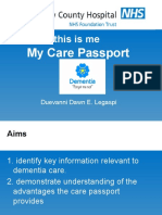 This Is Me: My Care Passport