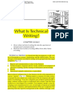 What Is Technical Writing?: Chapter Goals
