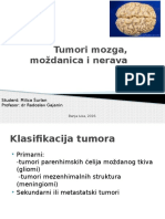 Patology Tumori Mozga, Moždanica i Nerava