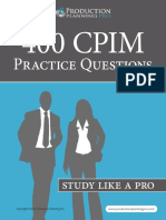 CPIM questions and answers