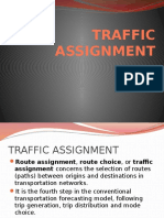 TRAFFIC ASSIGNMENT METHODS