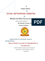 Moses Full Project On Social Networking Websites