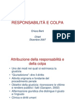 Prof (1) - C. Berti - Responsabilita e Colpa 2008