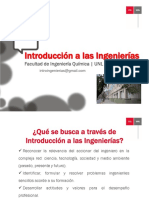 Presentación Introducción A Las Ingenierías