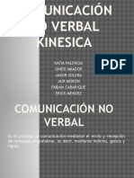 Exposicion Comunicación No Verbal Kinesica