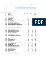 Presupuesto Posta Modify