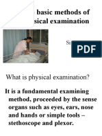 Methods of Physical Examination