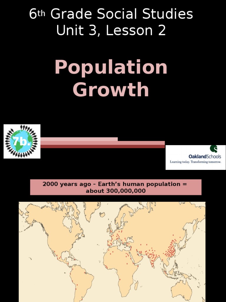U3 l2 PPT - Population Growth | PDF