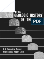 Geologic History of The Moon