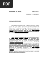Fallo Juez Valetti