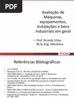 Avaliação de Máquinas Parte 1