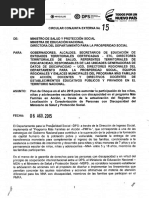 Circualra Conjunta MEN - DPS - MSPS