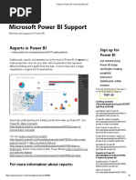 Reports in Power BI – Microsoft Power BI