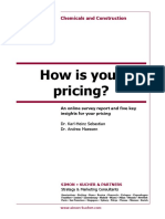 How is Your Pricing