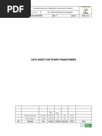 Power Transformers Datasheet