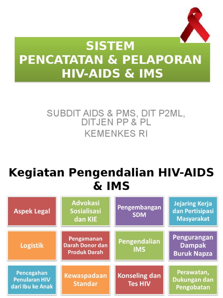 Sistem Pencatatan Dan Pelaporan HIV-AIDS & IMS Dan Overview SIHA | PDF ...