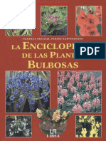 La Enciclopedia de Las Plantas Bulbosas Van Dijk Hanneke