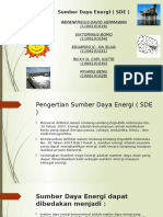 Presentase Sumber - I (SDE)