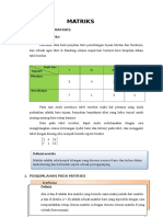 Bahan Ajar Matriks