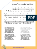 Twinkle Twinkle Little Star C Major PDF