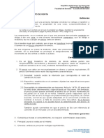 USM, Tema 1 - El Contrato de Venta