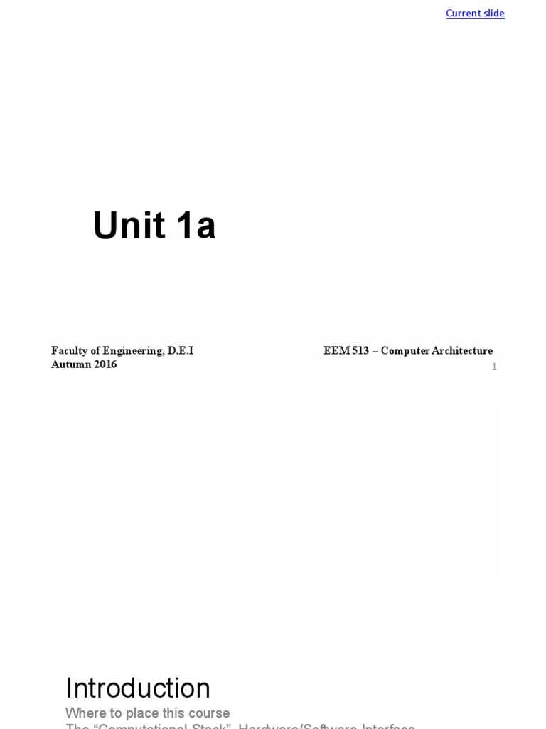 Understanding Computer Architecture Basics | PDF | Instruction Set ...