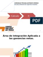 Integrales Aplicadas A La Utilidades Netas