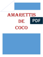 Amarettis de Coco