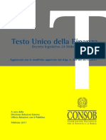 TU Finanza Dlgs58 - 1998