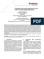 Integrated Test Systems With Hot Gas Generator For The Development of Turbocharger Applications