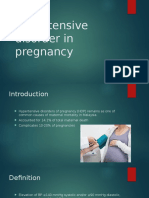 Hypertensive Disorder in Pregnancy