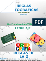 Reglas Ortográficas G-j