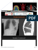 Trauma Ct Checklist