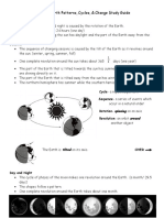 Study Guide 2014 Sol 3 8 Earth Patternscycles Change