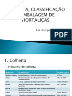 Colheita, Classificção e Embalagem de Hortaliças