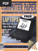 1990-11 The Computer Paper - BC Edition | PDF | Typefaces