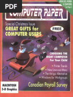 1990-11 The Computer Paper - BC Edition | PDF | Typefaces