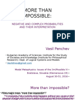 More Than Impossible: Negative and Complex Probabilities and Their Interpretation