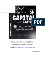 Ebook Guide To Capitalization