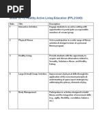 Hpe Sample Course Units