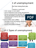 10.1 Cost of Unemployment: - Individuals Suffer From Losing Their Jobs