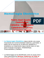 Hemorragia Obstétrica