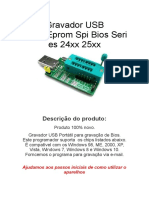 Gravado de Eepron Mx25l4005apc