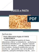 Fideos o Pasta